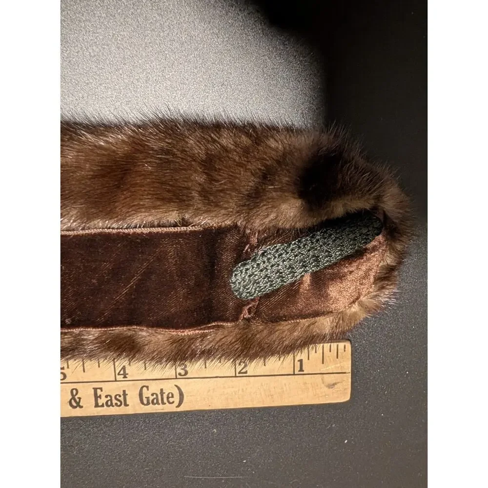 Vintage Mink Collar 3-3/4